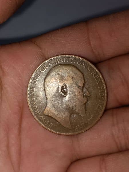 Edward VII - One Penny 1907 - Great Britain 0