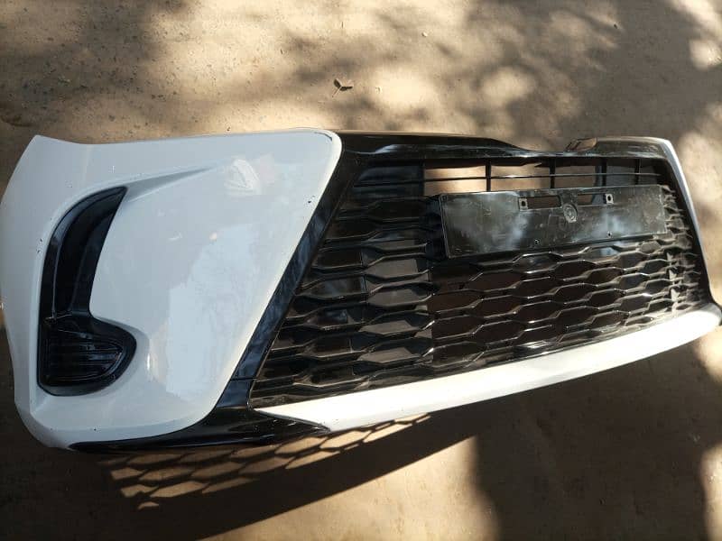 Toyota Yaris Vios TRD Facelift Bumper 1