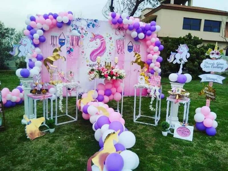 Magic Show# Balloon decoration #jumping slide# jumping castle 11