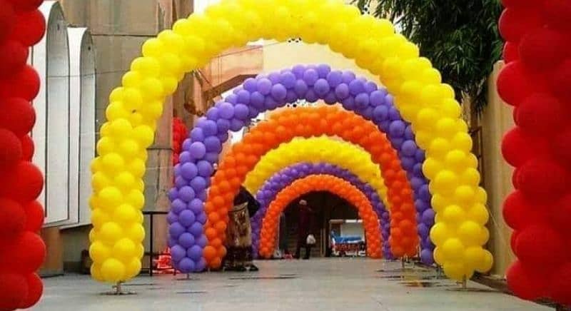 Balloon Decoration # Face painting# magic show # Balloon arch Magician 6