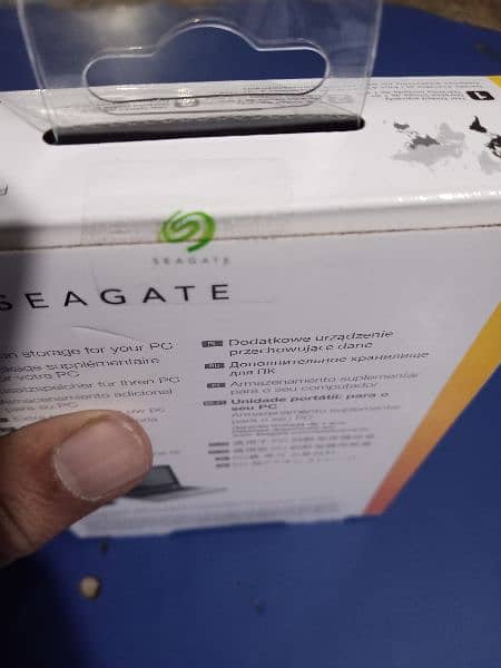 Seagate 500GB Portable Hard Drive Box Pack Brand New  1-Year Warranty 1