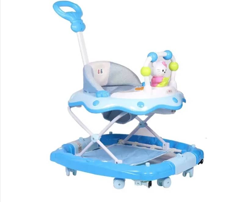 Baby Musical Walker cum Rocker with push handle 1