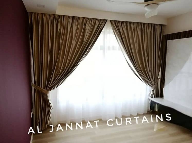 Modern Double Curtains, Curtain pair, Curtain for sale, Curtain design 14