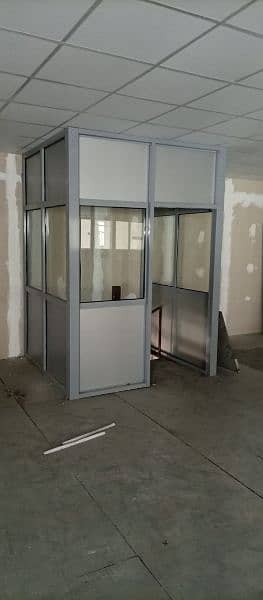 Aluminium Glass Window doors partition 2