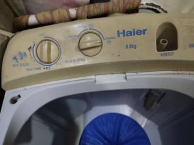 Haier washing machine 8 kg