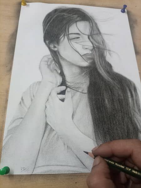 Hand made Sketch. Gifts/portrait 1