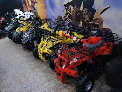 Petrol engine fuel battery atv quad wheels delivery all Pakistan
