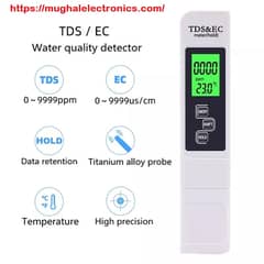 3 in 1 TDS & EC Meter Water Quality Temperature Fish Aquarium Tester 0