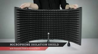 Isolation shield 5 panel (vocal Both portable) 0
