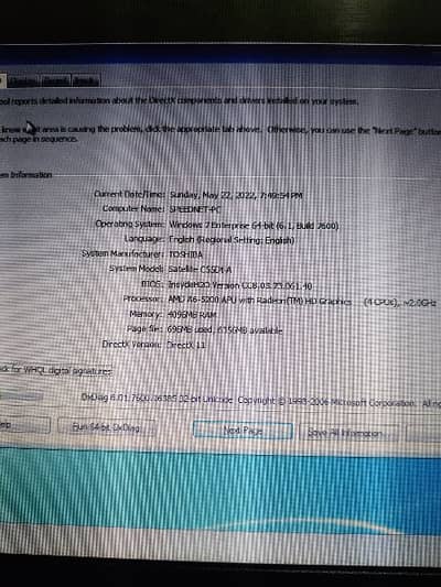 Toshiba satellite C55Dt-A, AMD A-5200, with 4 cpu, 2gb graphics , 1