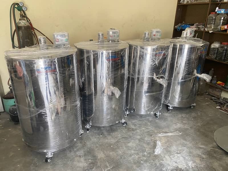 milk chiller & milk boiler & pulp juice 6