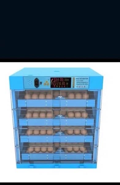 Incubator for eggs capacity. 2