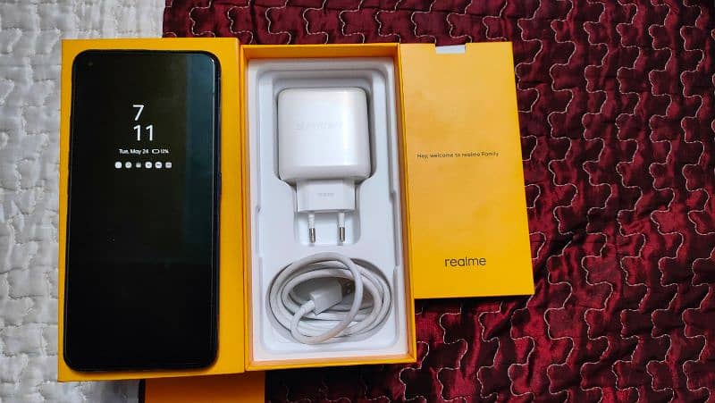 realme 7 pro 65W charging 0