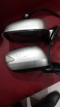 Side View Mirrors with Light indicator retract KIA Sportage 2002-2004