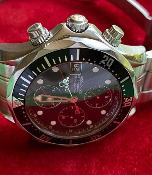 Omega seamaster professional 300m chronograph Rolex Cartier 3