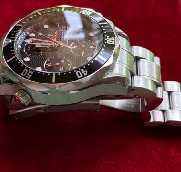 Omega seamaster professional 300m chronograph Rolex Cartier 5