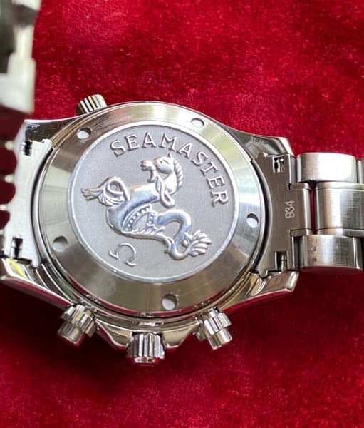 Omega seamaster professional 300m chronograph Rolex Cartier 9