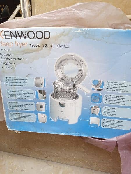 kenwood deep fryer 2.3L 2