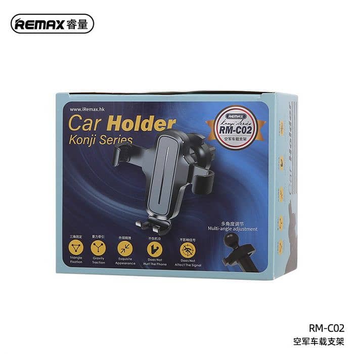 Remax RM-C02 Konji Series Mini Size 360 Stable Air Vent Car Mount 2