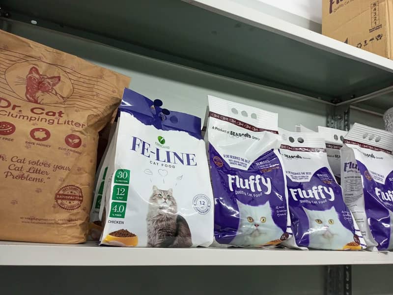 Fluffy cat food Pawfect Pet nosh Nourvet dog food cat litter supplies 16