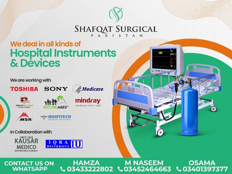 Patient Examination Couch | DNC Gynea table | Medical Hospital Surgic 6