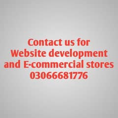 Website designing and development services