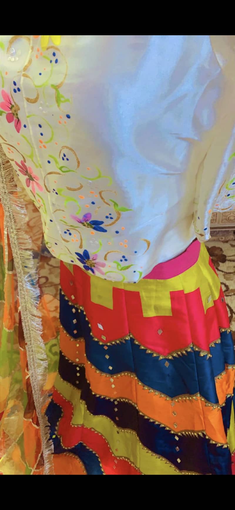 Mehndi lehnga 0