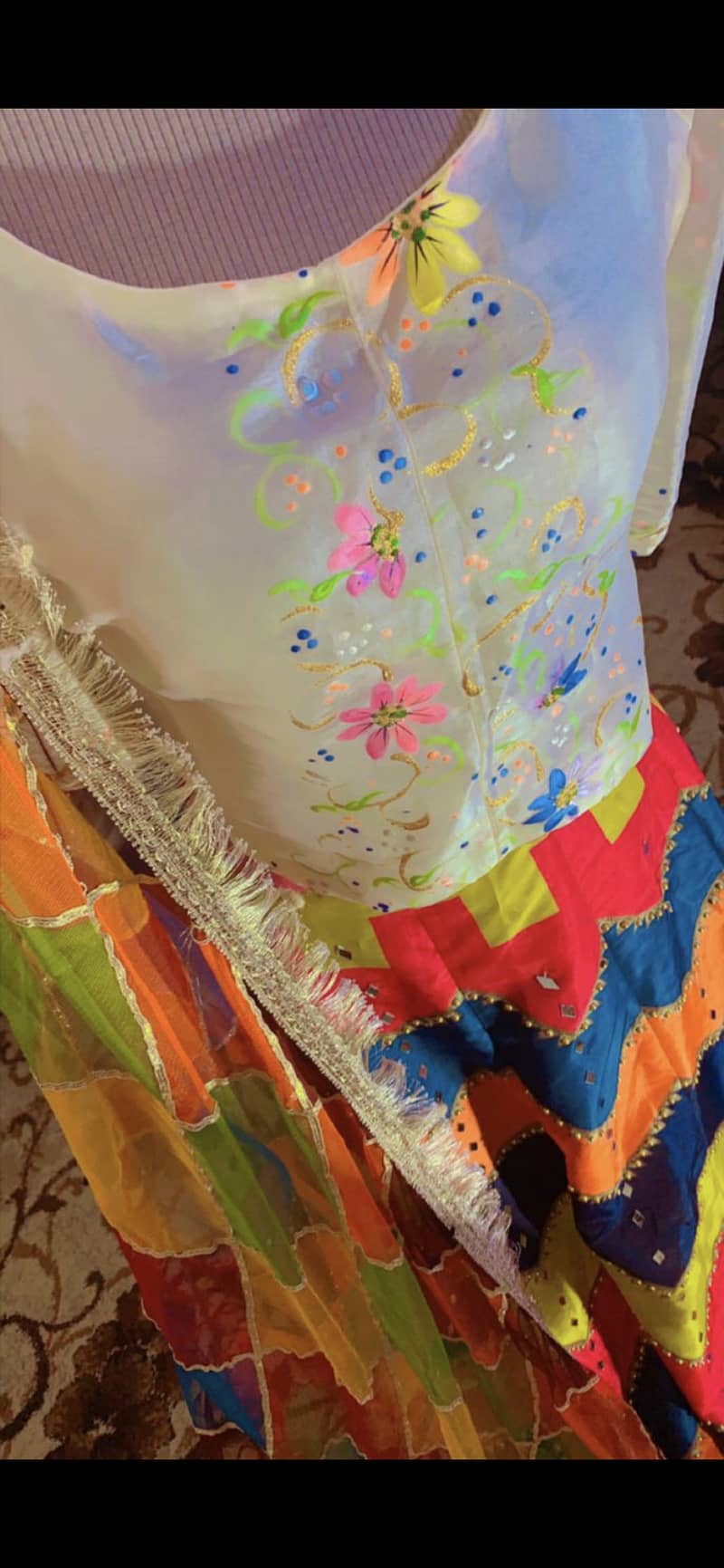 Mehndi lehnga 2