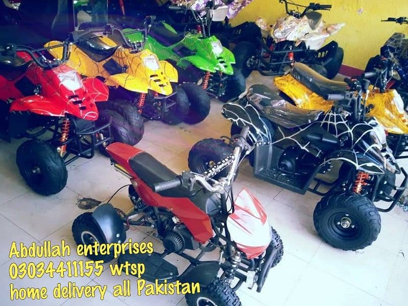 dubai import petrol atv  Abdullah Enterprises 4 wheels delivery all Pk 3