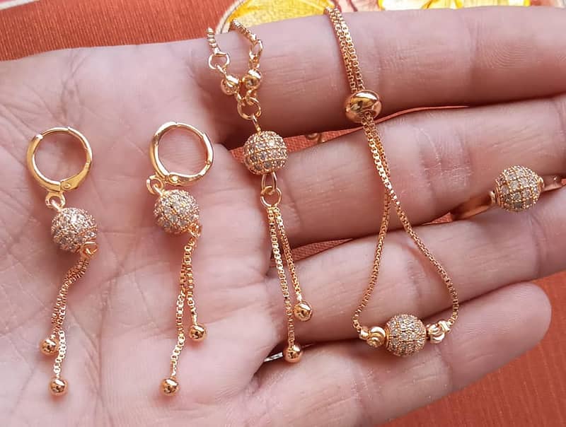 Jewelry Set - Golden Color jewelry set 1