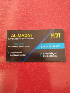 Almadni Carpentery Art and Services