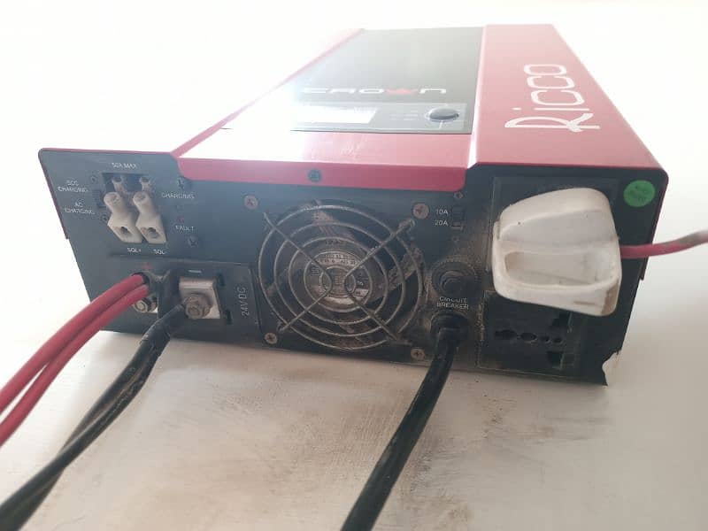 ups 2.4 kva solar inverter Ricco Crown. 2