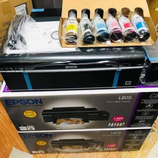 Epson L8050 L850 T60 L3250 L6190 Epson L805 New & Used Photo Printer 9