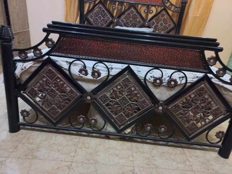 iron double bed 5