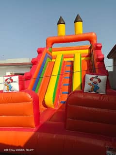 jumping slide 4 birthday