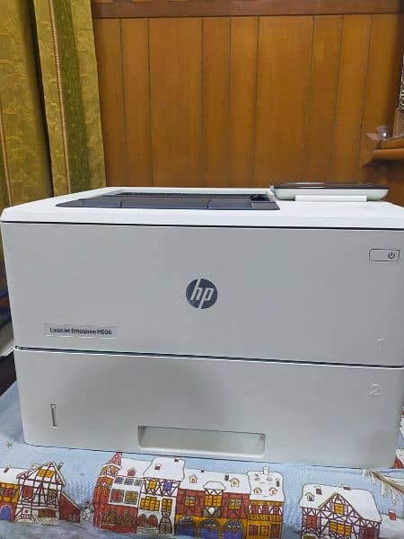 hp printer LaserJet Enterprises m506 printer with fast processing 0