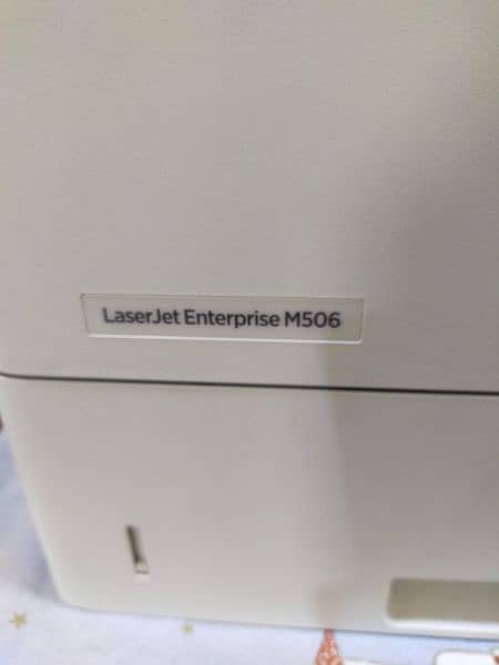 hp printer LaserJet Enterprises m506 printer with fast processing 1