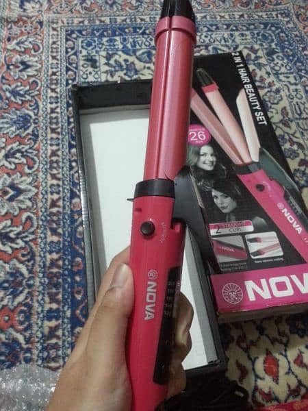 Nova straightener & curler. . . . 4