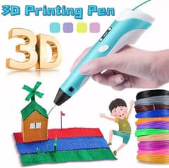 3D_Pen Drawing_pen for Kids With PLA/ABS Filament 1.75mm Birthday Gift