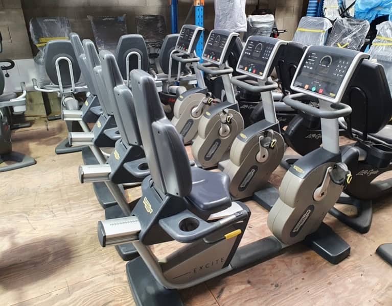 we deal in all kind of used gym equipments specially import from USA 6