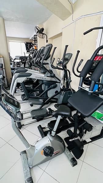 we deal in all kind of used gym equipments specially import from USA 13