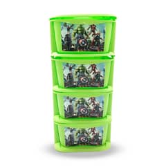 Kids Avengers Drawers Portable Kids Almirah Chester Drawer