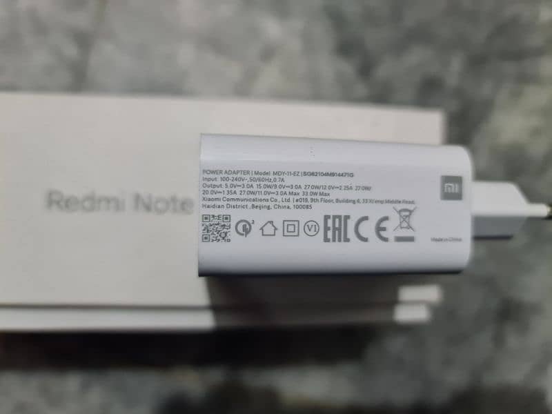 Redmi Note 10 pro mi 33 watt Box Charger Mi 10T poco X3 pro note 11 12 2