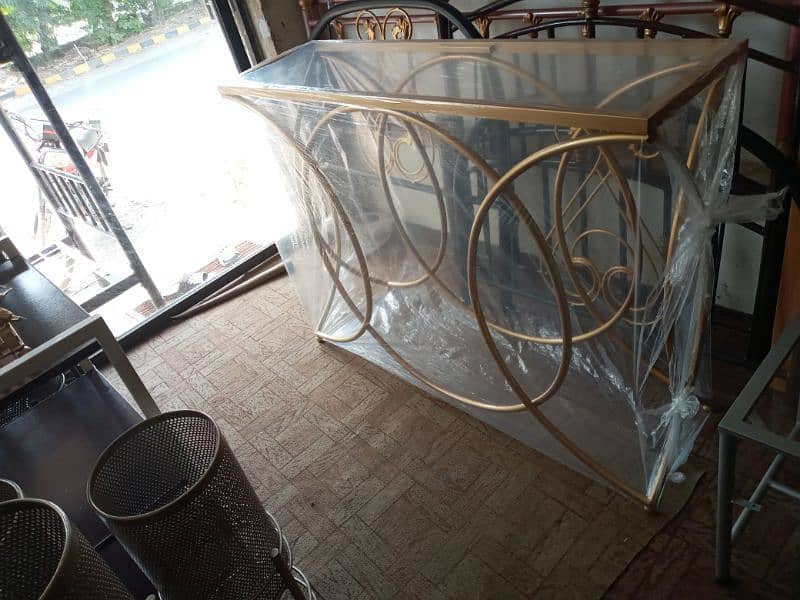 wrought iron console 2