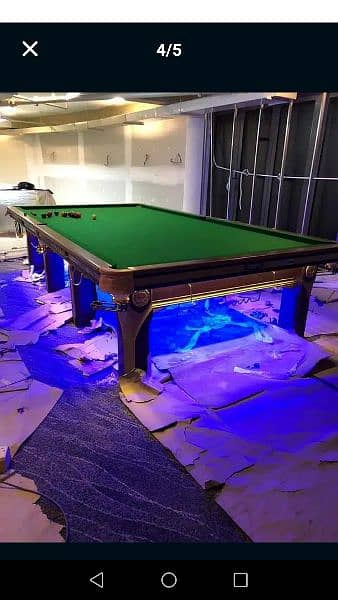 CUSTOMIZED SNOOKER TABLE / BILLIARDS / POOL TABLE / SNOOKER TABLE 10