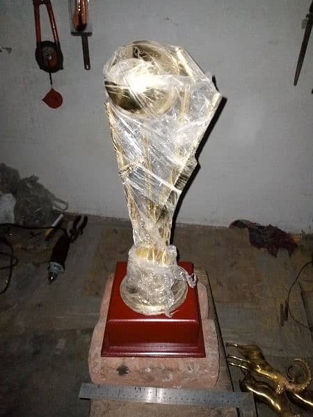 cricket brass trophy 7