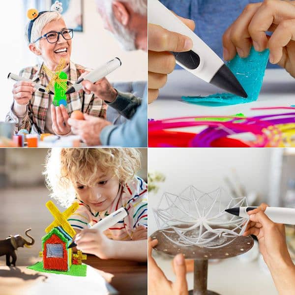 3D_Pen Drawing_pen for Kids With PLA/ABS Filament 1.75mm Birthday Gift 13