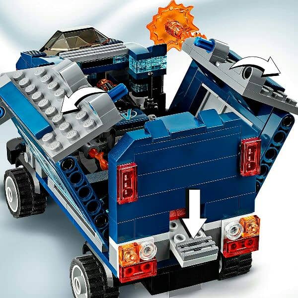 LEGO 76143 Super Heroes Avengers Truck Take down with Captain America 5