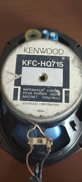 Car Speakers genuine kenwood original high quality sound, Read Detail 3