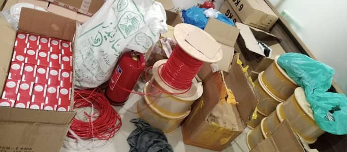 FIRE ALARM SYSTEM, CCTV CAM System, Electric FENCING